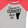 thumbnail image 4 of Inktastic Someone in Vermont Loves Me Boys or Girls Baby Bodysuit, 4 of 5