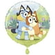 thumbnail image 4 of Paquete de globos únicos de látex y aluminio con temática azul, 4 of 6