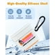 thumbnail image 4 of Funda de silicona para AirPods 4 Toyuma Cute Kawaii Cartoon 3D, color blanco, 4 of 6