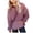 ZZ05-Purple, variant on Ulanda Boys Girls Solid Soft Hooded Sweatshirt Classic Oversized Hoodies Loose Pullover Sweatshirts with Pocket for Kids (Hot Pink, 11-12 Years)