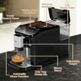 thumbnail image 6 of COZONY 20-Bar Espresso Machine, Coffee Maker with Grinder, PID, LCD, Milk Frother, Single/Double Brew, 6 of 9
