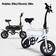 Fashion D2 Smart Electric Bike Max. Speed 30km/h Folding Mini E Bike Aluminum Alloy Electric Cycling