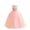 Pink, variant on AUNVITO Girls Sleeveless Round Neck Ball Gown Dress 3D Floral Tulle Appliques Princess Party Evening