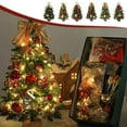thumbnail image 3 of Christmas Tree 45cm Artificial Mini Tree Decoration, Desktop Christmas Tree For Shopping Mall Front Desk Holiday Display And Indoor Home Festival Tabletop Decorations, 3 of 3