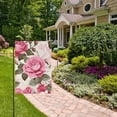 thumbnail image 5 of Roses Flower Garden Flag House Banner Double Sided Outdoor Yard Decoration 12" x 18", 5 of 6