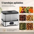 thumbnail image 3 of Desidratadoras de Alimentos,Deshidratador de Frutas（Bandeja de 8 Capas）,Cinco pisos, 3 of 8
