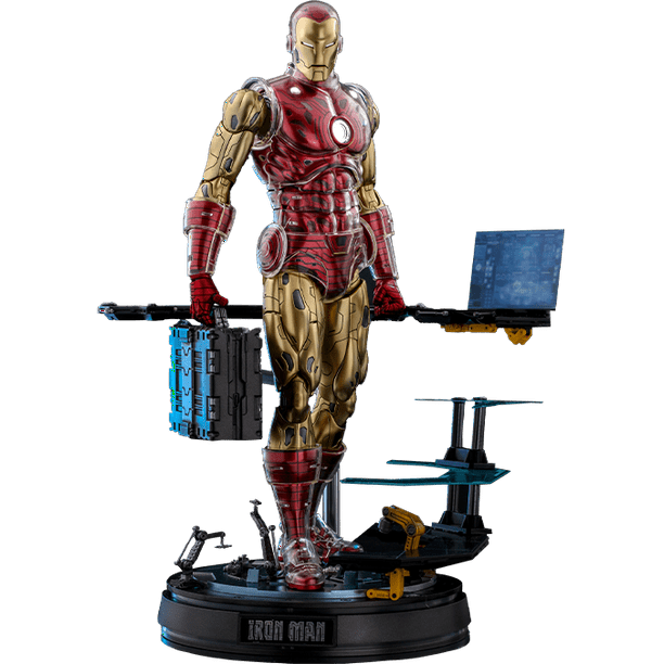 Figura Coleccionable Iron Man (deluxe) Sixth Scale Figure By Hot Toys HOT TOYS SIXTH SCALE FIGURE