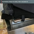 thumbnail image 4 of Formosa Covers Built-in BBQ Outdoor Gas Grill Cover 30" L x 30" D x 16" H Vinyl Black, 4 of 8