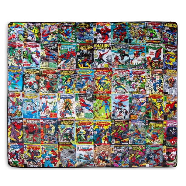 Throw Blanket Edición Especial del 60 Aniversario de Spider-Man