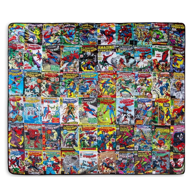 Throw Blanket Edición Especial del 60 Aniversario de Spider-Man