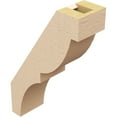 thumbnail image 5 of Ekena Millwork 3"W x 8"D x 12"H Valencia Rough Cedar Woodgrain TimberThane Knee Brace, Primed, 5 of 6