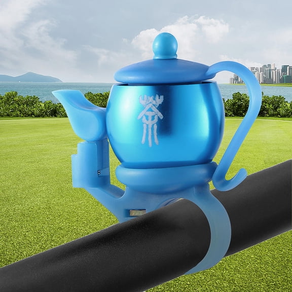 Milisten 4-Pack Black Compact Loud for Cycling Bike Accessories Safety Alert