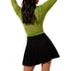 thumbnail image 2 of Camisa transparente de mujer con botones, blusa de malla de manga larga con botones (verde / S) Nituyy camisa-GLKJ5384-FF73297C1, 2 of 5