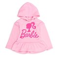 thumbnail image 3 of Barbie Big Girl Pule Peplum Peplum Fleece Holdie & Leggings Juego de rosa 14-16 Barbie pijama, 3 of 3