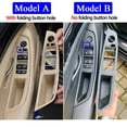 thumbnail image 2 of Reposabrazos de puerta Interior de coche, cubierta de Panel, tirador de mano, juego de cuero para Bmw serie 5, F10, F11, F18, 520, 523, 525, 528, 530, 2 of 3