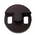 thumbnail image 3 of pitrice Practical Black Cello Mute Tourte Style Rubber Two Hole Cello Sordino Designed To Reduce Volume Tourte Style Mute, 3 of 6