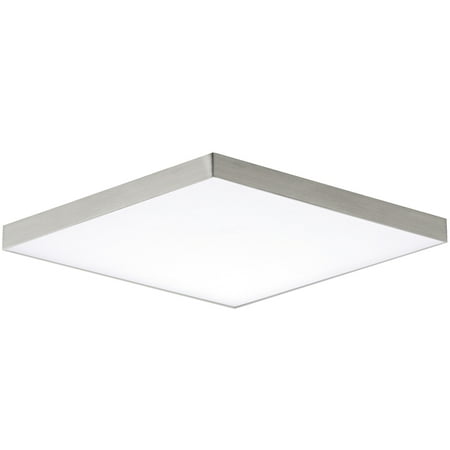 

Maxim 57668Wt Trim 9 Wide Integrated Led Flush Mount Ceiling Fixture - Nickel