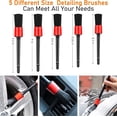 thumbnail image 3 of Car Detailing Kit, 16Pcs Comprehensive Auto Cleaning Set, Including Wire Brush, Car Wash Gloves, Dashboard Mini Brush for Interior & Exterior Care, 3 of 5