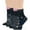 Dark Grey, Black, Blue (A086), variant on 7BIGSTARS KINGDOM Women's Bamboo Diabetic Quarter Patterned Socks - 4 Pack Large -Non-Binding, Seamless - Polka Dot, Heart, Stripe - Sock Size 10-12 Shoe Size 8-12 L Burgundy, Navy Blue, Ecru