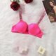 thumbnail image 1 of Victoria's Secret Logo Pechos Grandes Cómodas Correas De Hombro Sin Costuras Reunidos Diamantes De Imitación Ropa Interior Secreta De Victoria Gao Jiahui unisex, 1 of 2