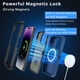 thumbnail image 4 of Funda MYBAT Maverick MagSafe clip para iPhone 15 PRO MAX - Azul con mica, 4 of 9