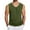 *Army Green, variant on Rigardu tank tops men Men's Spring And Summer Daily Casual Sleeveless V Neck Vest T Shirt tank top for men Army Green   L