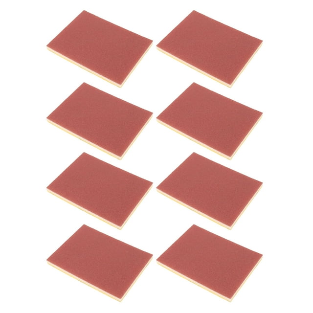 Bloque De Papel De Lija De Esponja Para Paneles De Yeso, Esponja De Lijado Claramente Marcada, Grano 1200, Parte Trasera Esponjosa, Identificación Rápida Ultrafina Para Metal