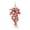 B, variant on 1-Pc Artificial Hanging Flowers Vine, 29.5" Trailing Faux Silk Pansies with Eucalyptus Leaves, 69 Flower Heads Hanging Bush for Porch Patio Wall, Light Pink