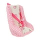 thumbnail image 2 of Asiento de juguete para juego de imitación para muñecas, asiento pequeño de tela divertido, accesorio para muñeca, asiento de coche para muñeca, decoración de asiento de coche, portabebés, 2 of 5