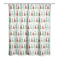 thumbnail image 2 of Creative Products Funky Christmas Tree Pattern 71x74 Shower Curtain, 2 of 2