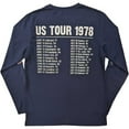 thumbnail image 2 of The Rolling Stones Unisex Long Sleeve T-Shirt: US Tour '78 (Back & Sleeve Print) (X-Large), 2 of 3