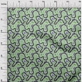 thumbnail image 3 of oneOone Polyester Spandex Sea Green Fabric Travel Craft Projects Decor Fabric Printed By The Yard 56 Inch Wide, 3 of 5