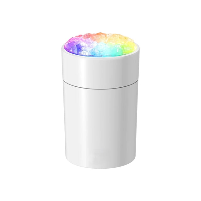 Car Humidifier Diffuser with Colorful Ambient Light, Usb Mist Humidifier for Office/Bedroom/Car/Home Aromatherapy, 4.09x2.68In