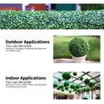 thumbnail image 5 of Decwin 2 Pcs 15 Inch Boxwood Ball 4 Layers Topiary Balls UV-Proof Round Greenery Balls Green Grass Ball for Indoor Outdoor Garden Backyard Patio, 5 of 5