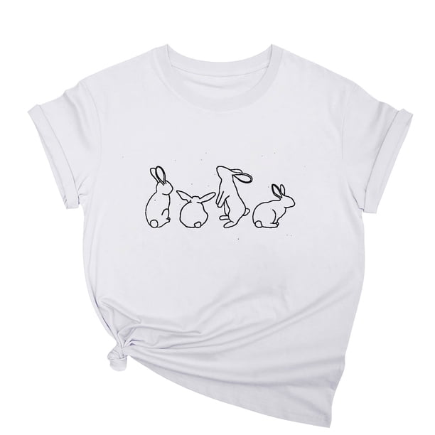 Tops de Cuello Alto para las Mujeres Amante Impreso Camiseta Cuello Redondo Manga Corta, Poliéster Spandex