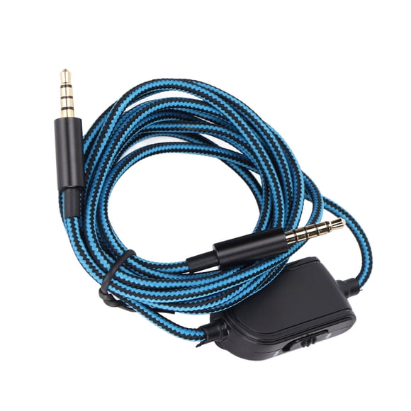 Headphone Audio Cord, Oxygen Free Copper Compatible Mute Function Headphone Cord for A40 A50 Headphones Type A,Type B