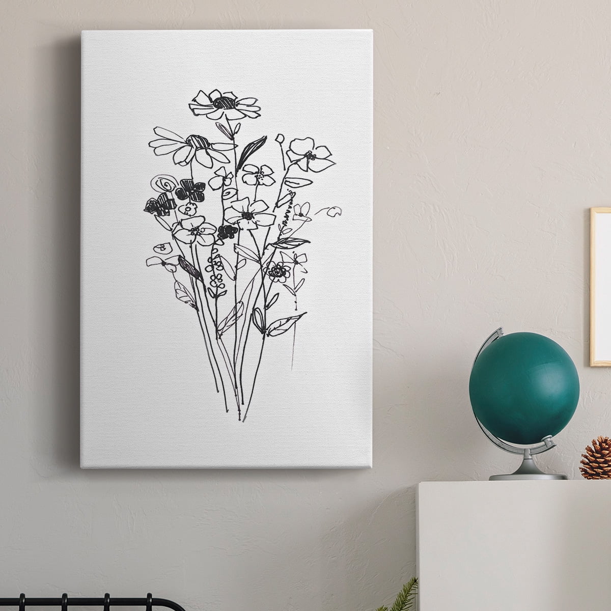 Farmhouse Plants II Premium Gallery Wrapped Canvas - Ready to Hang