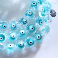 thumbnail image 3 of Aqua | .925 Sterling Silver | Crystal Evil Eye Bracelet, 3 of 7