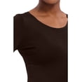 thumbnail image 3 of Healing Hands Women's Underscrub Soft Knit Melissa Longsleeve Scrub Tee with Breathable & Easy Care Fabric 5047, 3 of 9