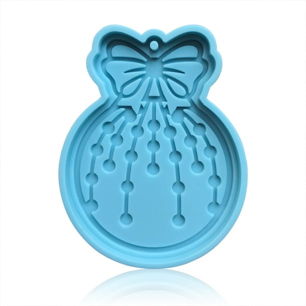Advancent Molde de resina de silicona para Navidad, moldes antiadherentes, molde temático de Navidad para interiores, hogar, restaurante, moldeado de Artesanía Tipo 6 Advancent HA010146-06