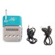 thumbnail image 1 of Mini altavoz Bluetooth Sonido nítido Diseño de 4 botones Pantalla de visualización Radio FM Altavoz Bluetooth portátil inalámbrico Versión Bluetooth azul, 1 of 14