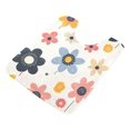 thumbnail image 7 of Yayeee Bath Rug for Bathroom Floor Non Slip Contour Fluffy Soft Absorbent Mat, 20"x24", Beige Retro Flower, 7 of 7