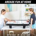 thumbnail image 4 of GoSports 40 Inch Table Top Air Hockey Game for Kids - AC Powered Motor- Black, 4 of 7