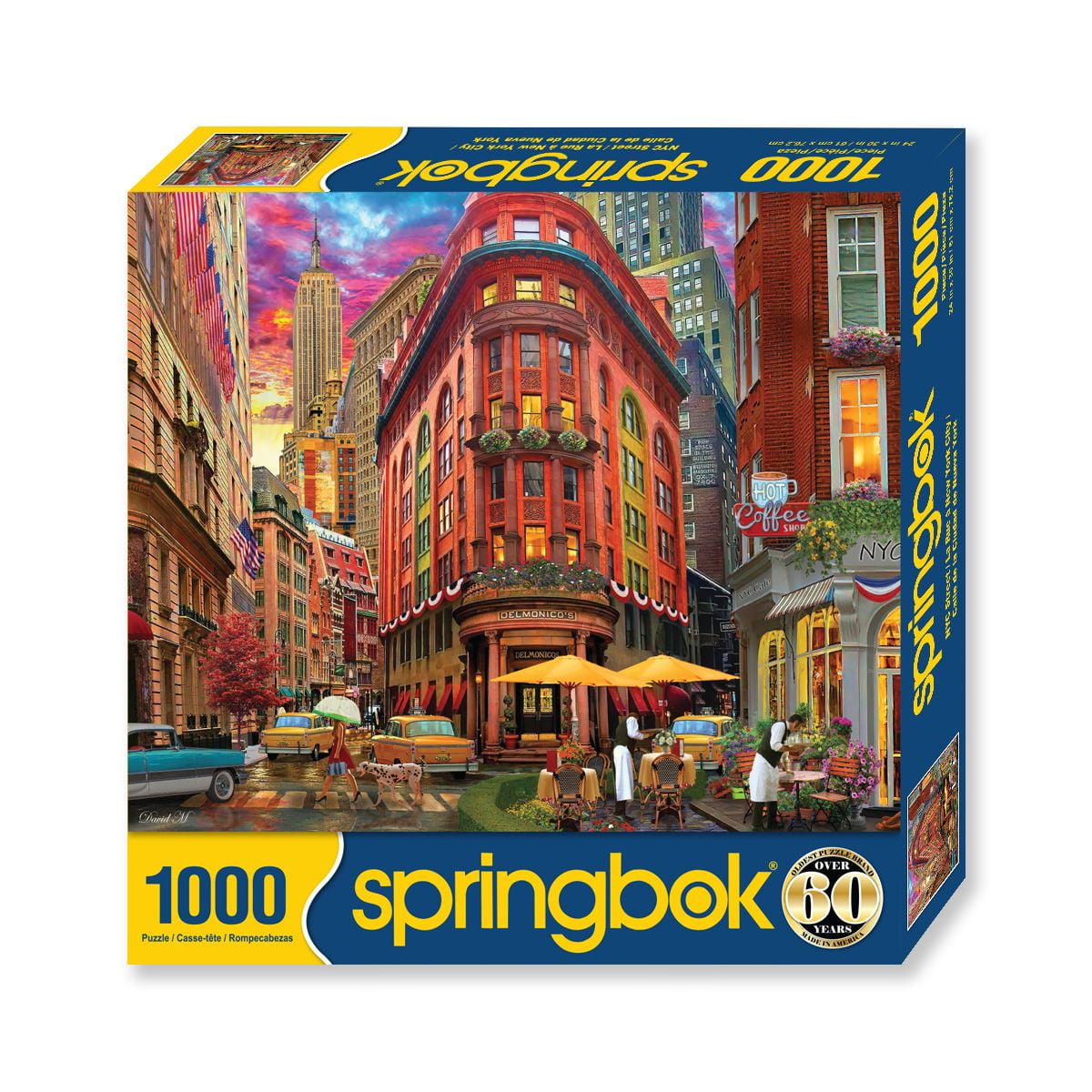 Springbok 1000ピ ース ジグソ ージクソー Springbok 1000 Piece Jigsaw Puzzle for Adults - NYC Street