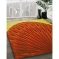 thumbnail image 2 of Ahgly Company Indoor Rectangle Patterned Pumpkin Orange Area Rugs, 5' x 8', 2 of 6