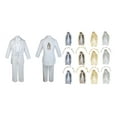 thumbnail image 1 of Infant Boy Christening Baptism White Tail Tux Mary  Maria Guadalupe Back Sm-7, 1 of 3