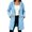 Blue, variant on Qiopertar Women's Fleece Hoodie Zip Up Hooded Jacket Casual Long Sleeve Loose Soft Fall Winter Coat with Pockets, Beige L