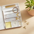 thumbnail image 2 of U Brands Storage Clipboard with Compartments, Vanilla Check, 2 of 4