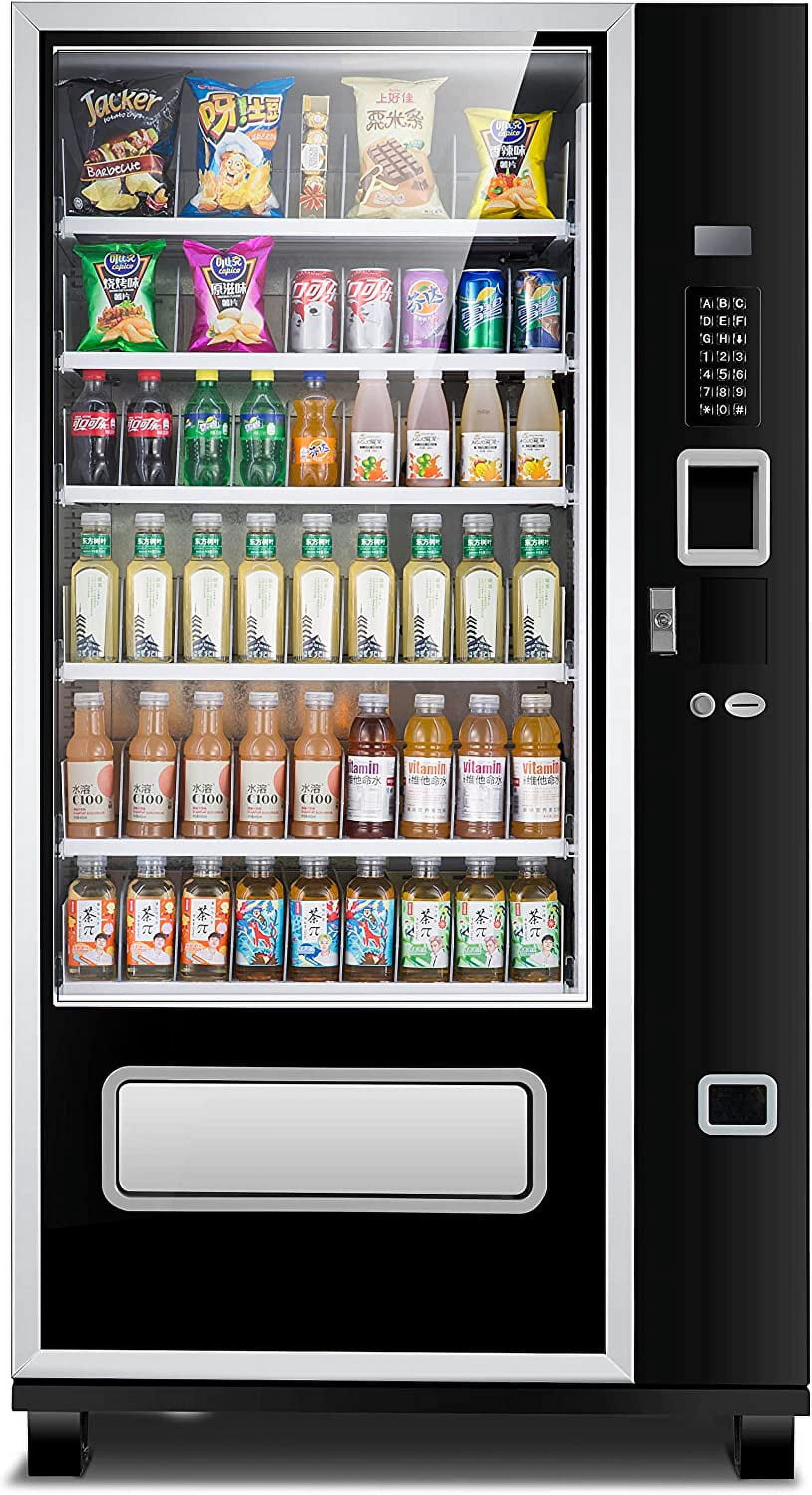 EPEX G645 Large Beverage & Snack Combo Vending Machine with Stratified Temp Control
