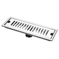 thumbnail image 4 of Shower Drain, Integrated Forming Removable Structure Long Floor Drain  for Hotel 20cm Middle Draining,20cm Side Draining,30cm Middle Draining,30cm Side Draining,40cm Middle, 4 of 8
